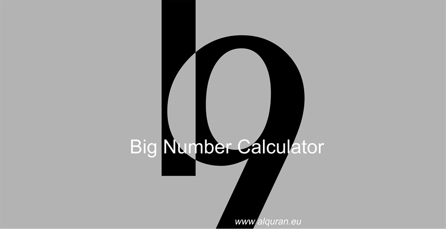 Big Number Calculator